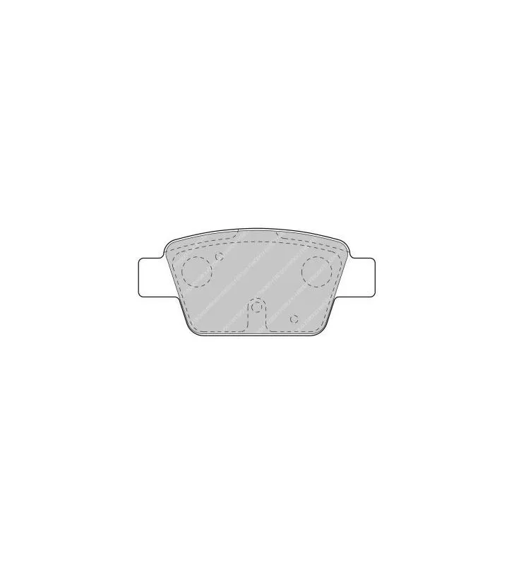 Plaquettes de Frein Ferodo DS3000 Arrière Peugeot 207 R3 / 1.6 RC Turbo