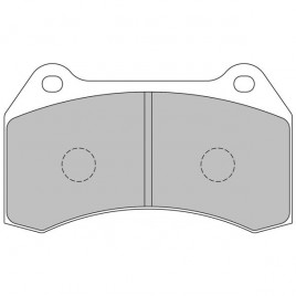 Plaquettes de Frein Ferodo DS3000 Avant Honda Civic VII 2.0 Type R Jas