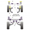 Silent-Bloc Powerflex Triangle Avant Intérieur Porsche 944 (2 Pièces)