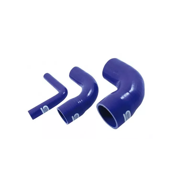 Coude Réducteur Silicone Silicon Hoses 19-16mm 90° Bleu