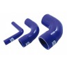 Coude Réducteur Silicone Silicon Hoses 22-19mm 90° Bleu