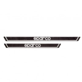 Seuil Porte Sparco 605x35 Look Carbone 