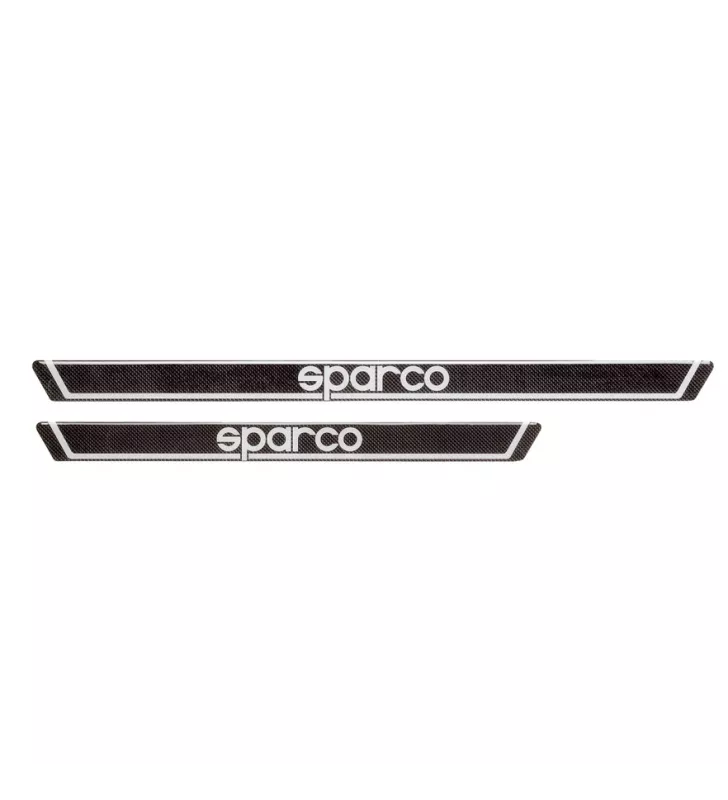 Seuil Porte Sparco 605x35 Look Carbone 