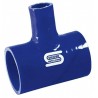 T Silicone Silicon Hoses 38mm + tube 25mm Bleu