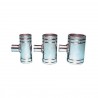 T Alu Revotec pour Durite 75mm