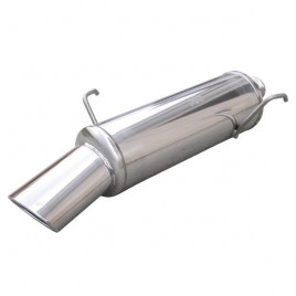 Terminaux / Silencieux RMS Inox Peugeot 206 1.1 Avant 2000 120x80mm