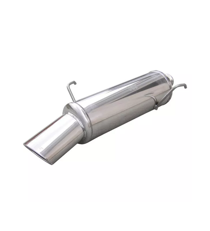 Terminaux / Silencieux RMS Inox Peugeot 206 1.1 Avant 2000 120x80mm