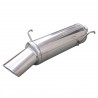 Terminaux / Silencieux RMS Inox Peugeot 206 1.1 Avant 2000 120x80mm