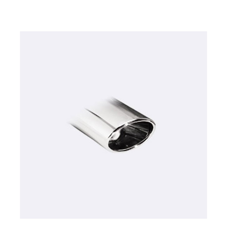 Terminal Echappement Inox RMS Peugeot 207 1.6 16v Après 2007 150x105mm