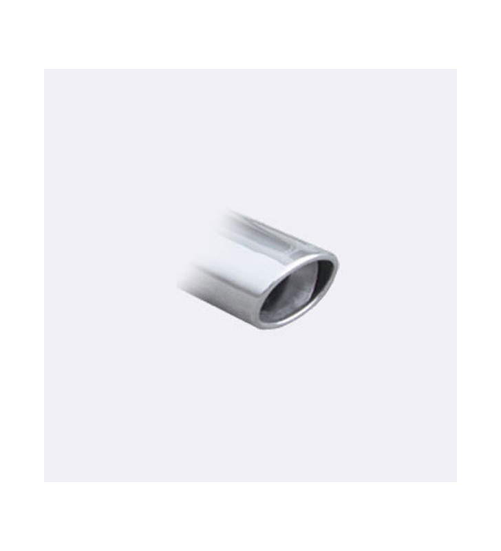 Terminal Echappement Inox RMS Peugeot 206 1.4 HDi 1x90x70mm