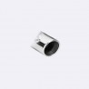 Terminal Echappement Inox RMS Peugeot 205 1.0 Après 1988 1x80mm
