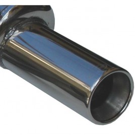 Terminaux / Silencieux RMS Inox Opel Corsa B 1.6 GSi 1x90mm Rallye