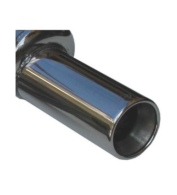 Terminaux / Silencieux RMS Inox Opel Corsa B 1.6 GSi 1x90mm Rallye