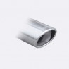 Terminaux / Silencieux RMS Inox Peugeot 306 2.0 Hdi / 1.9 TD 90x70mm