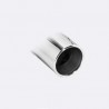 Terminaux / Silencieux RMS Inox Opel Calibra 2.0 16v 136cv 1x80mm