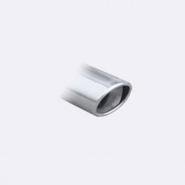 Terminal Echappement Inox RMS Peugeot 306 1.6 Cabriolet 1994-1997 1x90/70mm