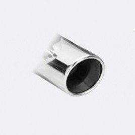 Terminaux / Silencieux RMS Inox Renault Clio 3 RS Après 2006 Sortie 1x80mm X-RACE