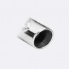 Terminaux / Silencieux RMS Inox Renault Clio 3 RS Après 2006 Sortie 1x80mm X-RACE