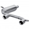 Terminaux / Silencieux RMS Inox Renault Megane II 2.0 DCi GT Sortie 1x80mm