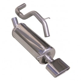 Terminal Echappement Inox RMS Volkswagen Golf 4 1.4 Après 1997 1xOblong