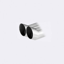 Terminal Echappement Inox RMS Volkswagen Golf IV 1.9 TDi 110cv 2xDTM