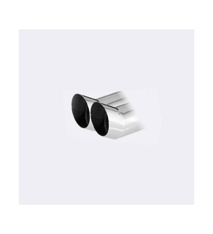 Terminal Echappement Inox RMS Volkswagen Golf IV 1.9 TDi 130cv 2xDTM