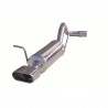 Terminaux / Silencieux Inox RMS Seat Ibiza 6L 1.9 TDi / SDi 2002-2006 Sortie Oblique Longue