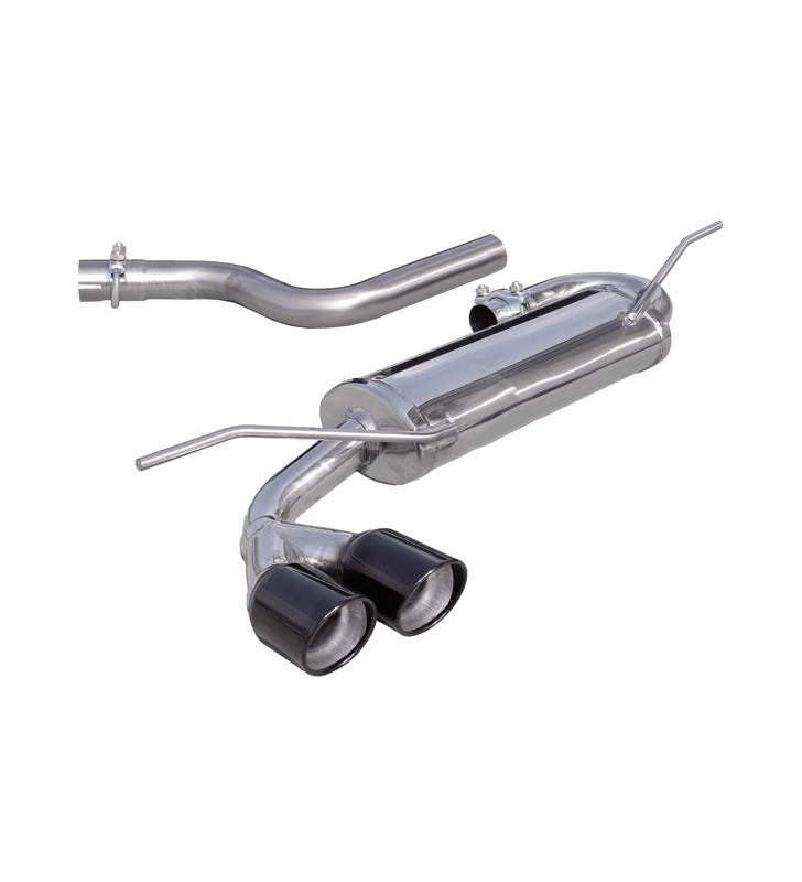 Terminal inox RMS Seat Leon 1.9TDi 105cv Après 2005 2x80 XR
