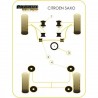 Silent-Bloc Powerflex Black Support Moteur Inférieur Citroën Saxo (1 Pièce)