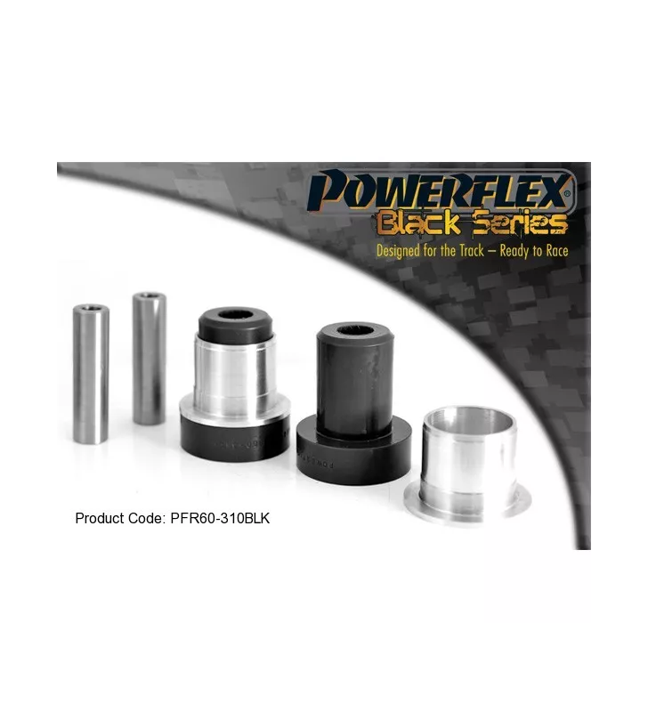 Silent Bloc Powerflex Black Train Arrière Renault Clio 2 RS (2 Pièces)
