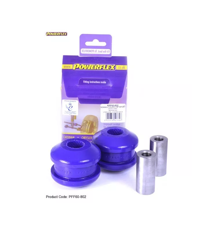 Powerflex Arrière Bras Avant Clio 3 RS 2005-2012 (2 Pièces)