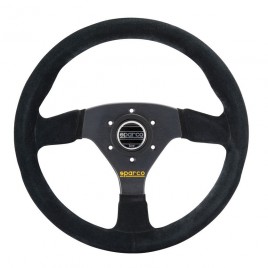 Volant Sparco R383 Peau Retournée Noir