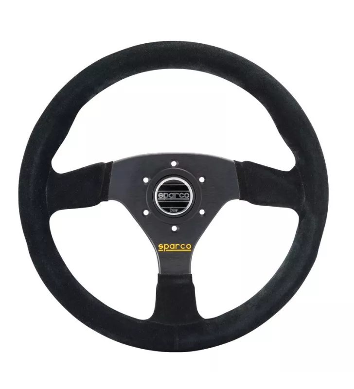 Volant Sparco R383 Peau Retournée Noir