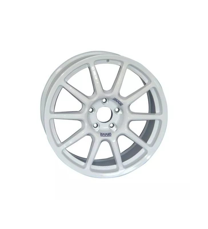 Jantes BRAID FullRace A Taille 7X17 Entraxe 5X108 Déport 41 Alésage 60.1 Blanche Renault Clio R3 Max