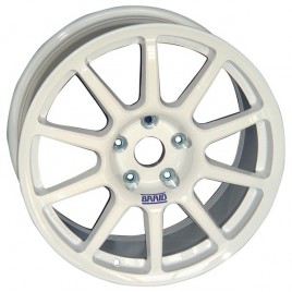 Jantes BRAID Fullrace A Taille 8X17 Entraxe 5X114.3 Déport 38 Alésage 67 Blanche