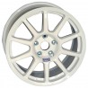 Jantes BRAID Fullrace A Taille 8X17 Entraxe 5X114.3 Déport 38 Alésage 67 Blanche
