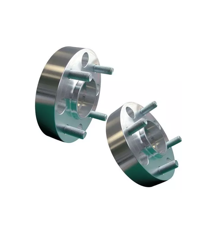 Elargisseur de Voies  Double Boulonnerie 50mm Entraxe 4x100 Renault 60.1mm