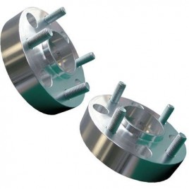 Elargisseur de Voies  Double Boulonnerie 40mm Entraxe 4x100 Renault 60.1mm