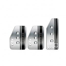 Kit 3 Pédales Sparco Settanta Standard Titane