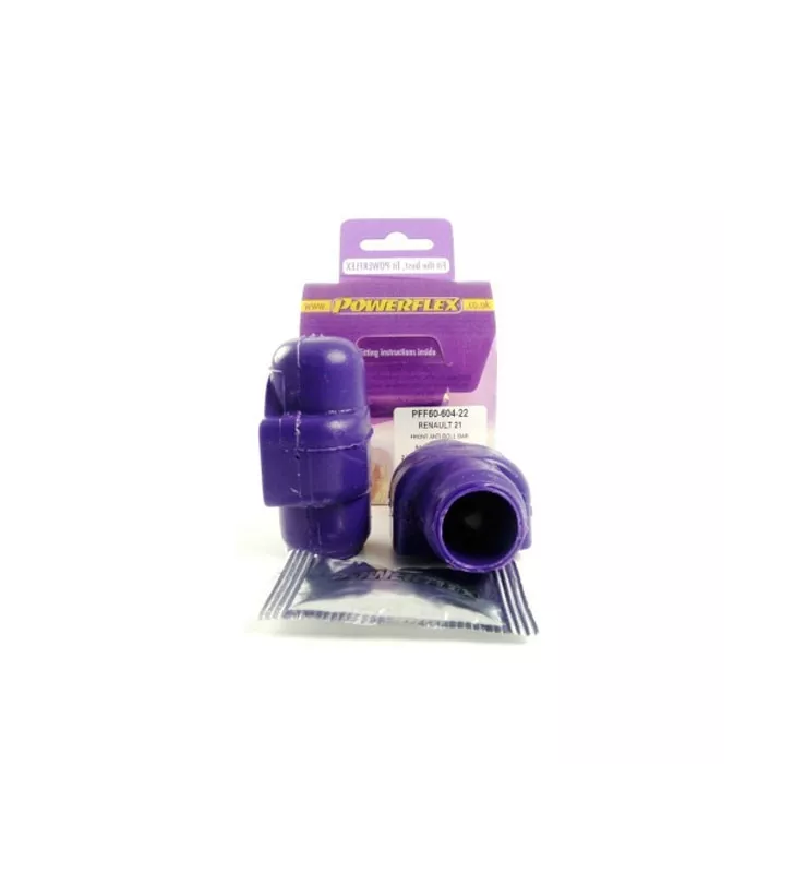 Silent Bloc Powerflex Barre Anti-Roulis-Bras Avant Renault R21 et Turbo 22mm (2 Pièces)