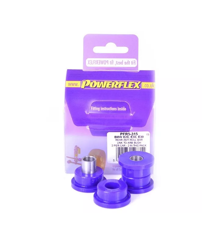 Silent Bloc POWERFLEX Arrière Anti-Roulis Bras BMW E30 (2 Pièces)