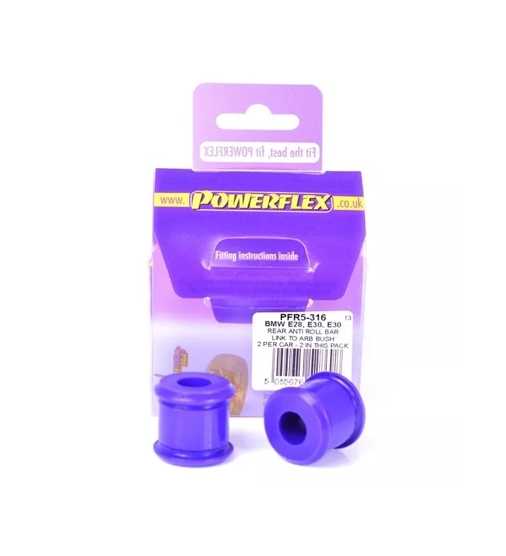 Silent Bloc POWERFLEX Arrière Anti-Roulis Bras Anti-Roulis BMW E30 (2 Pièces)