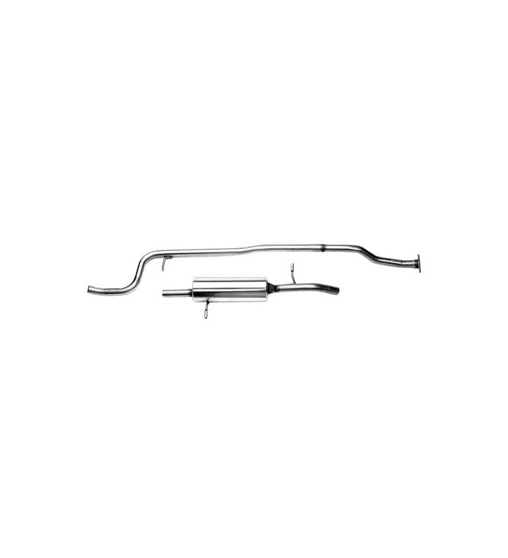 Ligne Groupe N Inox Citroën C2 1.6 16S VTS 110CV