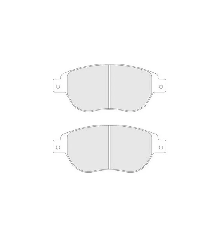 Plaquettes de Frein CL Brakes RC6 Avant Peugeot 206 RC