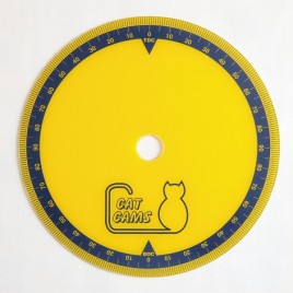 DISQUE GRADUE CALAGE 15CM