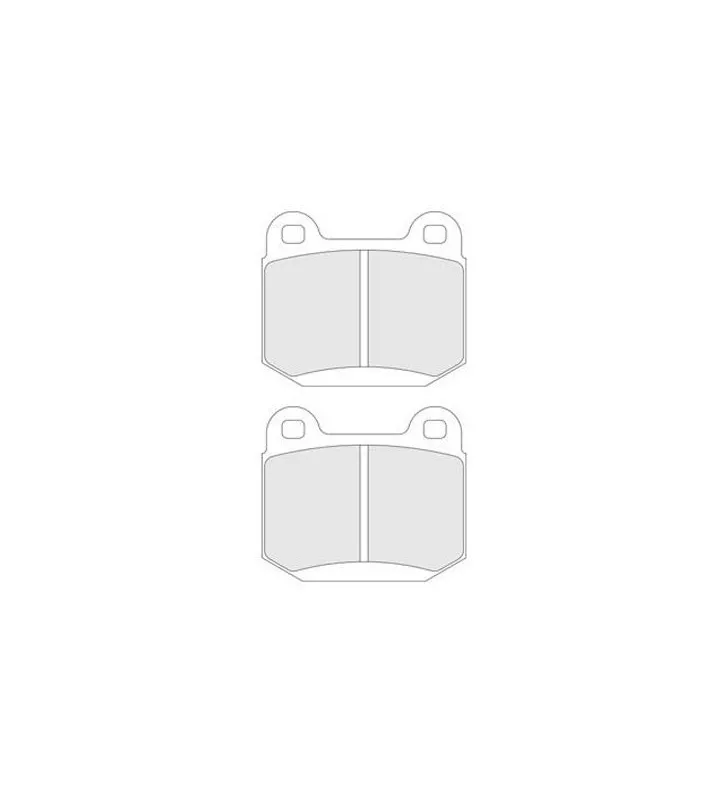 Plaquettes de Frein CL Brakes RC5+ Arrière Mitsubishi Evo 5-8
