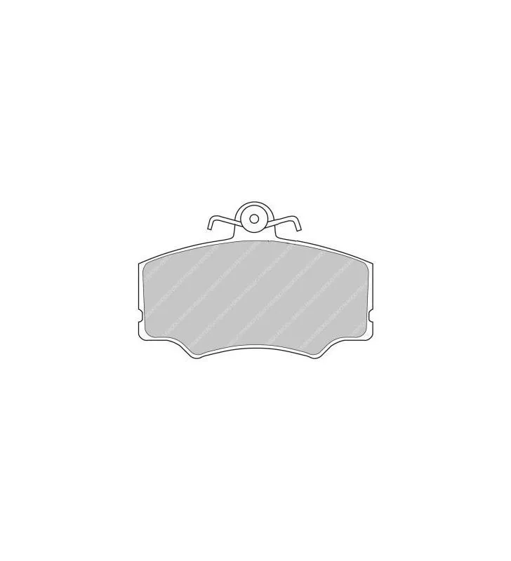 Plaquettes de Frein Ferodo DS2500 Avant Alfa 33 08/1989 - 12/1994