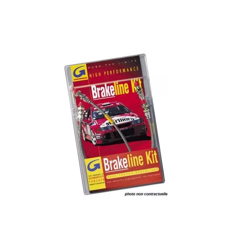 Kit Flexibles de Frein Durite Aviation Avant Goodridge VK2 Volkswagen Golf 3 VR6
