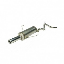 Ligne Groupe N Inox Peugeot 106 1.6 S16 50mm 3Pièces