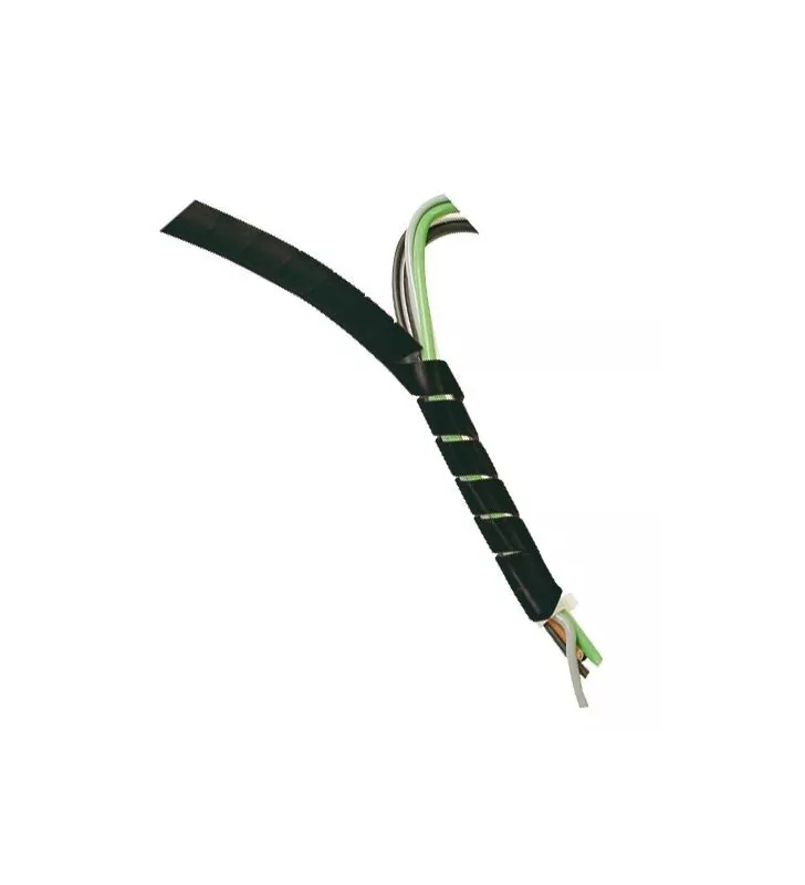 Gaine Spirale 12mm (10m) Noir